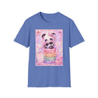 Kawaii Panda Macaron T-Shirt – Cute Pastel Panda Graphic Tee | Sweet Dessert Animal Shirt | Candycore Cutiecore Gift