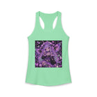 Pastel Goth Moth Girl Tank Top – Kawaii Gothic Fantasy Tank with Luna Moth Wings & Spooky Cute Aesthetic
