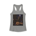 Capricorn Mystic Altar Goat Tank Top – Celestial Zodiac Astrology Graphic Tank | Witchy Moon Magic Fantasy Summer Top | Capricorn Horoscope Gift