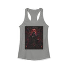Scorpio Celestial Shadow Priestess Tank Top – Mystical Zodiac Astrology Graphic Tank | Dark Fantasy Moon Magic Summer Top | Scorpio Horoscope Gift
