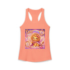 Leo Kawaii Winged Lion Tank Top – Cute Zodiac Astrology Graphic Tank | Pastel Celestial Fantasy Lion Summer Top | Leo Horoscope Gift