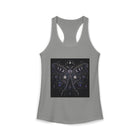 Celestial Luna Moth Tank Top – Moon Phase & Mystical Moth Graphic Tank | Whimsical Fairycore Summer Top | Fairy Dust & Moonbeams Gift