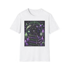 Reaper Kitty Spell Books T-Shirt – Kawaii Pastel Goth Black Cat Tee with Scythe, Potions & Witchy Magic
