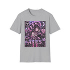 Aries Kawaii Goth Girl T-Shirt – Cute Zodiac Astrology Graphic Tee | Pastel Gothic Celestial Shirt | Aries Horoscope Gift