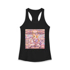 Kawaii Corgi Carousel Tank Top – Cute Pastel Carnival Dog Graphic Tank | Whimsical Merry-Go-Round Summer Top | Cutiecore Gift
