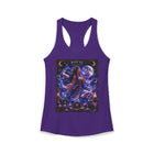 Pisces Mystical Moon Priestess Tank Top – Celestial Zodiac Astrology Graphic Tank | Cosmic Fantasy Water Sign Summer Top | Pisces Horoscope Gift