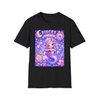Pisces Kawaii Mermaid Girl T-Shirt – Cute Zodiac Astrology Graphic Tee | Pastel Celestial Fantasy Mermaid Shirt | Pisces Horoscope Gift