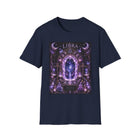 Libra Celestial Magic Portal T-Shirt – Mystical Zodiac Astrology Graphic Tee | Cosmic Fantasy Gateway Shirt | Libra Horoscope Gift