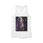 Cancer Celestial Moon Goddess Tank Top – Mystical Zodiac Astrology Graphic Tank | Cosmic Lunar Fantasy Summer Top | Cancer Horoscope Gift