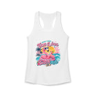 Tan Lines & Beach Mode Tank Top – Funny Flamingo Pool Float Graphic Tank | Tropical Summer Beach Top | Vacation Gift