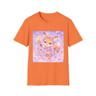 Kawaii Fox Fairy T-Shirt – Cute Pastel Magical Fox Graphic Tee | Fantasy Star Wand Animal Shirt | Cutiecore Gift for Fox Lovers