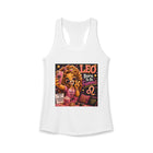 Leo Born To Be Famous Tank Top – Funny Zodiac Lion Graphic Tank | Cute Astrology Meme Summer Top | Leo Horoscope Gift