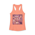 Virgo Kawaii Owl Tank Top – Cute Zodiac Astrology Graphic Tank | Pastel Celestial Book Lover Owl Summer Top | Virgo Horoscope Gift