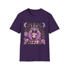 Leo Kawaii Lion T-Shirt – Cute Zodiac Astrology Graphic Tee | Pastel Celestial Lion Shirt | Leo Horoscope Gift
