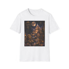 Leo Moonlit Lion Castle T-Shirt – Mystical Zodiac Astrology Graphic Tee | Celestial Fantasy Kingdom Shirt | Leo Horoscope Gift