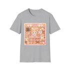 Kawaii Hamster Bakery T-Shirt – Cute Pastel Hamster Café Graphic Tee | Sweet Dessert Shop Animal Shirt | Cutiecore Gift