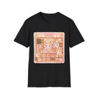 Kawaii Hamster Bakery T-Shirt – Cute Pastel Hamster Café Graphic Tee | Sweet Dessert Shop Animal Shirt | Cutiecore Gift