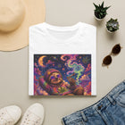 Stoner Sloth T-Shirt – Cannabis and Magic Mushroom Graphic Tee | Trippy Psychedelic Sloth Shirt | Enchanted Haze Gift