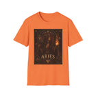 Aries Fire Priestess T-Shirt – Mystical Zodiac Astrology Graphic Tee | Witchy Celestial Fantasy Shirt | Aries Horoscope Gift