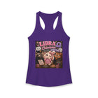 Libra Charisma Is My Backup Plan Tank Top – Funny Zodiac Bunny Graphic Tank | Cute Astrology Meme Summer Top | Libra Horoscope Gift