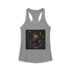 Celestial Jellyfish Tank Top – Cosmic Moon & Glowing Jellyfish Graphic Tank | Mystical Ocean Fantasy Summer Top | Marine Life Lover Gift