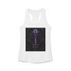 Destined for Chaos Tank Top – Dragon and Dagger Fantasy Graphic Tank | Dark Gothic Sword Summer Top | Fangs & Fairy Tales Gift