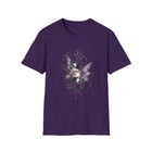 Celestial Fairy Wings T-Shirt – Moon Phase & Purple Butterfly Graphic Tee | Whimsical Fairycore Fantasy Shirt | Fairy Dust & Moonbeams Gift
