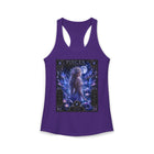 Pisces Celestial Moon Goddess Tank Top – Mystical Zodiac Astrology Graphic Tank | Cosmic Fantasy Water Sign Summer Top | Pisces Horoscope Gift