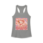 Aries Kawaii Ram Tank Top – Cute Zodiac Astrology Graphic Tank | Pastel Rainbow Lamb Summer Top | Aries Horoscope Gift