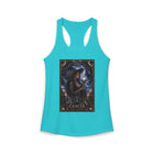 Cancer Crystal Ball Witch Tank Top – Mystical Zodiac Astrology Graphic Tank | Celestial Moon Magic Fantasy Summer Top | Cancer Horoscope Gift