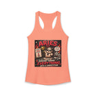 Aries Somehow Turning Everything Into a Competition Tank Top – Funny Zodiac Ram Graphic Tank | Sassy Astrology Meme Summer Top | Aries Horoscope Gift