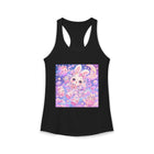 Kawaii Bunny Astronaut Tank Top – Cute Pastel Space Rabbit Graphic Tank | Candycore Galaxy Summer Top | Cutiecore Cosmic Gift