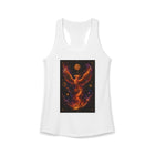 Celestial Phoenix Tank Top – Fiery Cosmic Bird Graphic Tank | Mystical Rising Phoenix Fantasy Summer Top | Moonstruck & Stardusted Gift
