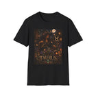 Taurus Moonlit Forest Witch T-Shirt – Mystical Zodiac Astrology Graphic Tee | Woodland Fantasy Moon Magic Shirt | Taurus Horoscope Gift