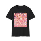 Aries Kawaii Chibi Girl T-Shirt – Cute Zodiac Astrology Graphic Tee | Pastel Anime Celestial Shirt | Aries Horoscope Gift