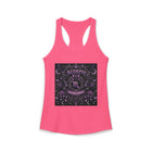 Scorpio Celestial Gothic Crest Tank Top – Mystical Zodiac Astrology Graphic Tank | Dark Fantasy Emblem Summer Top | Scorpio Horoscope Gift