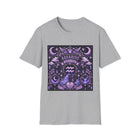 Aquarius Zodiac Crest T-Shirt – Mystical Astrology Emblem Graphic Tee | Celestial Moon & Stars Shirt | Aquarius Horoscope Gift
